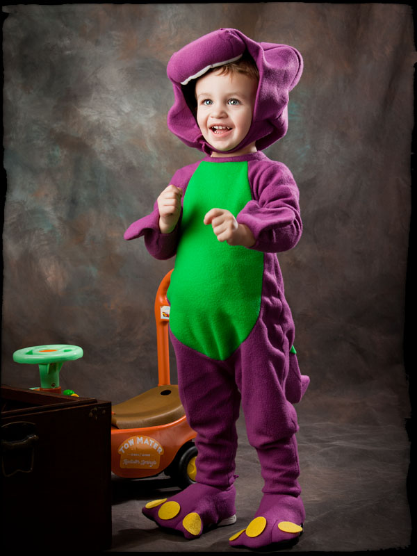 child barney costume